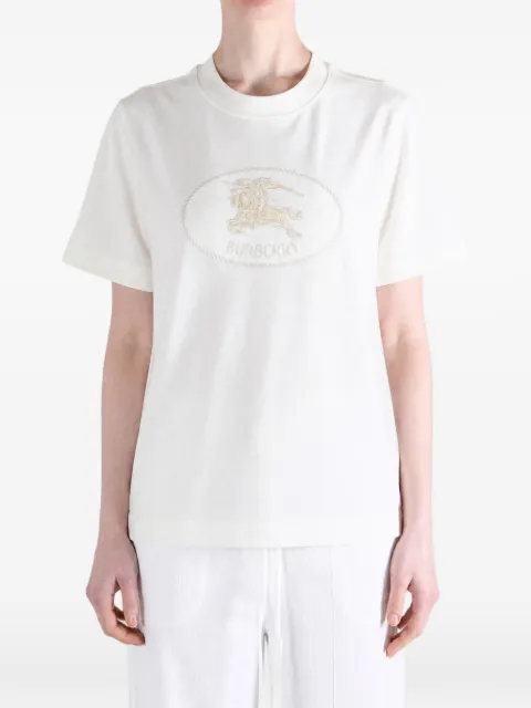 Burberry Knight-stamp cotton T-shirt