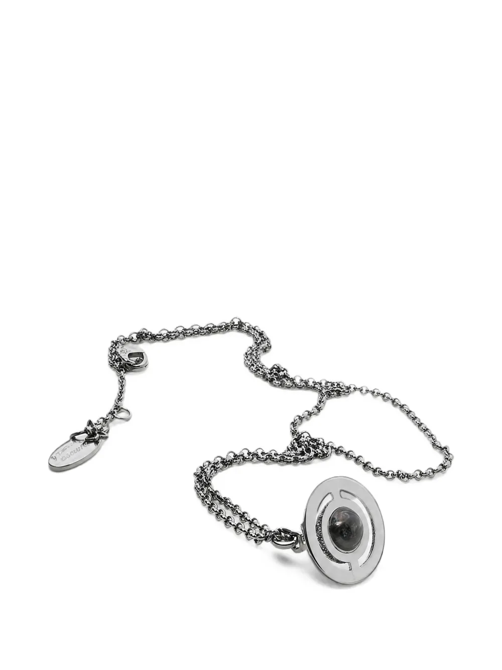 Vivienne Westwood Halskette mit Orb-Anhänger - Silber