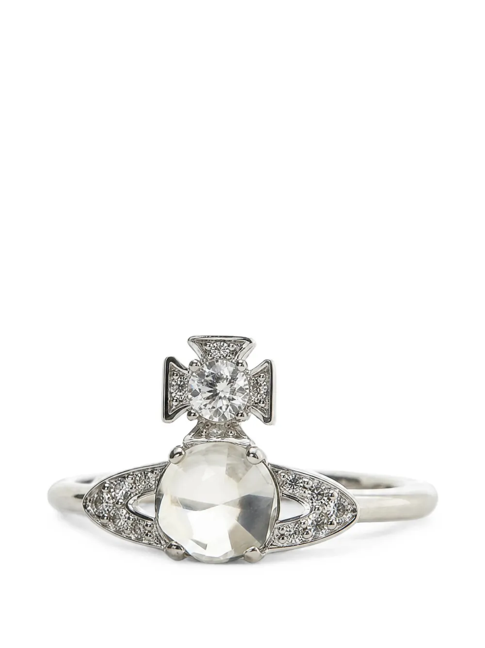 Vivienne Westwood Ondina crystal-embellished ring