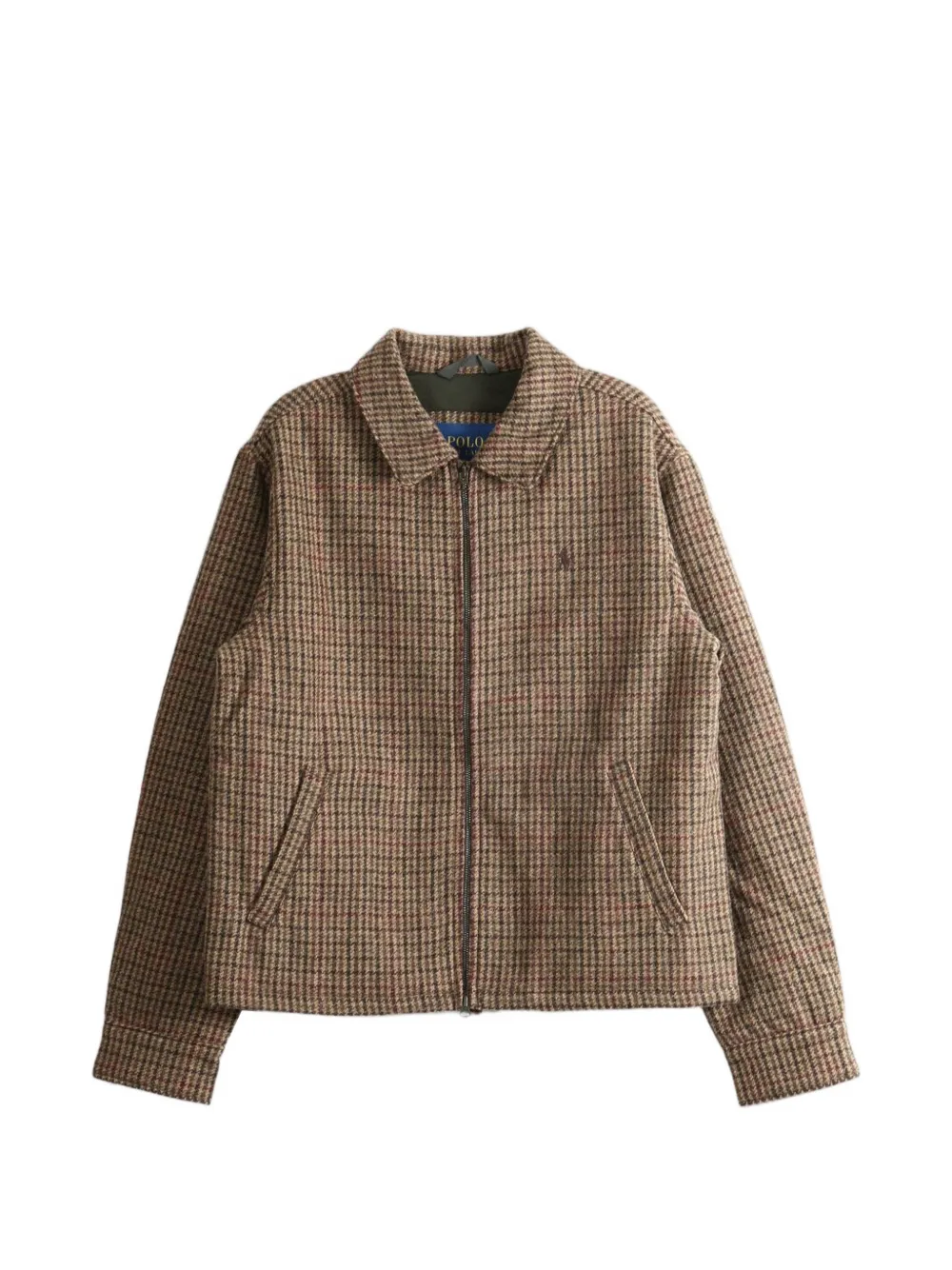 Polo Ralph Lauren The Langdon check tweed jacket - Marrone