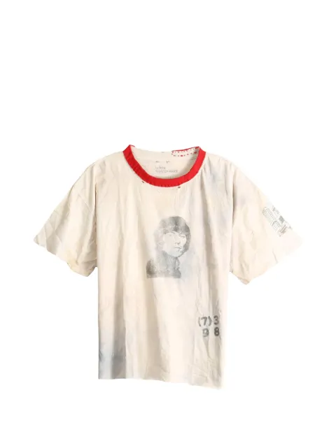 SAITOS Harrison Ghost distressed T-shirt