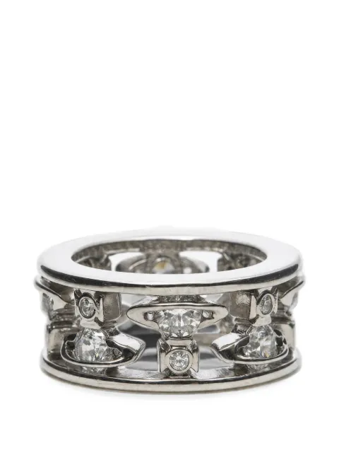 Vivienne Westwood Orb-detail crystal-embellished ring