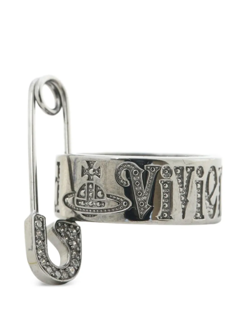 Vivienne Westwood Vernon safety-pin ring