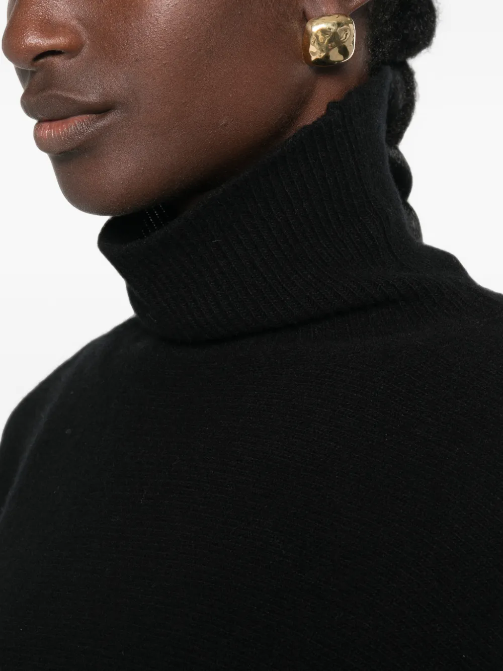Sofie D'hoore roll-neck sweater Zwart