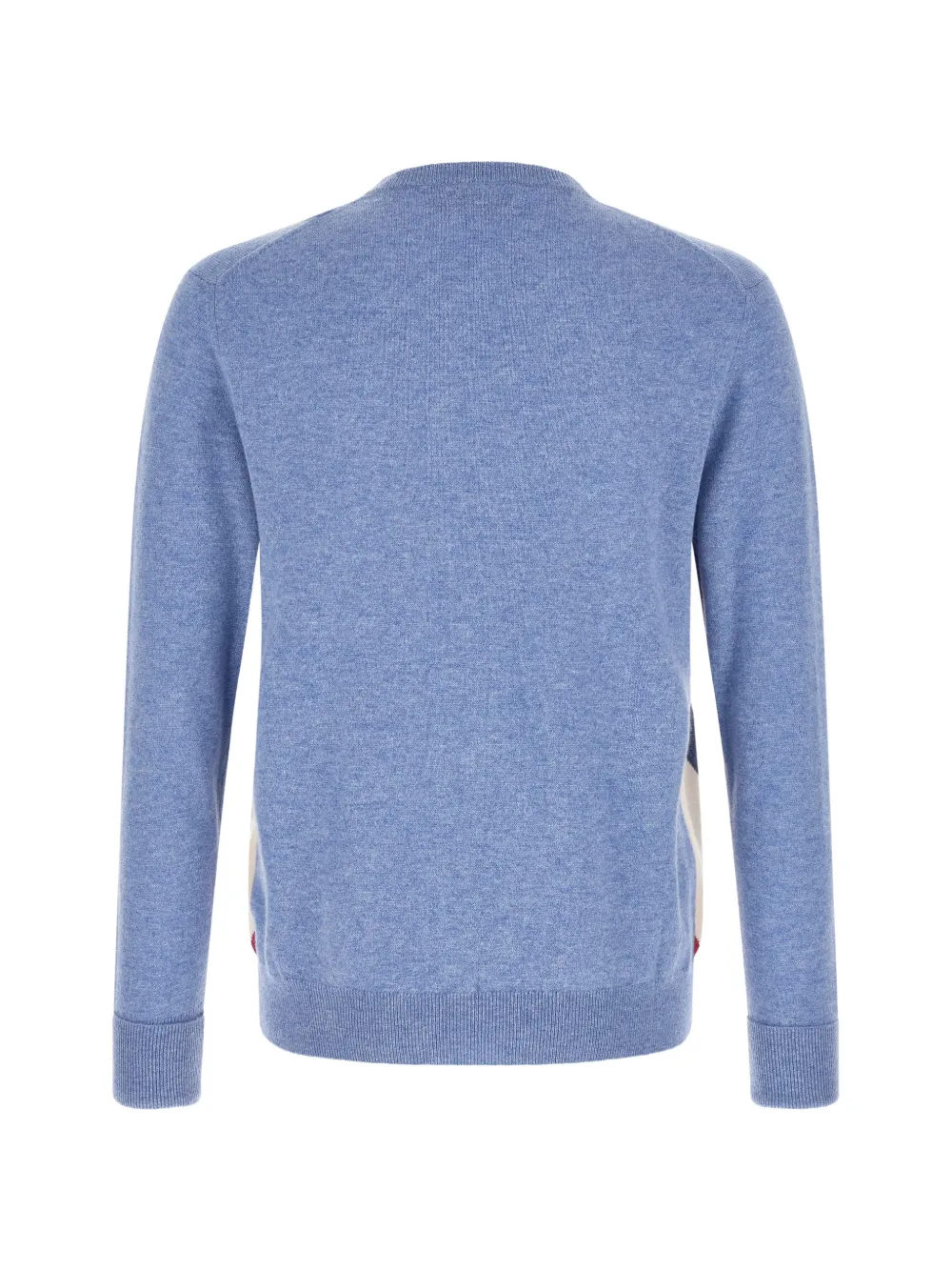 Ballantyne Diamond inlay cashmere sweater Blauw