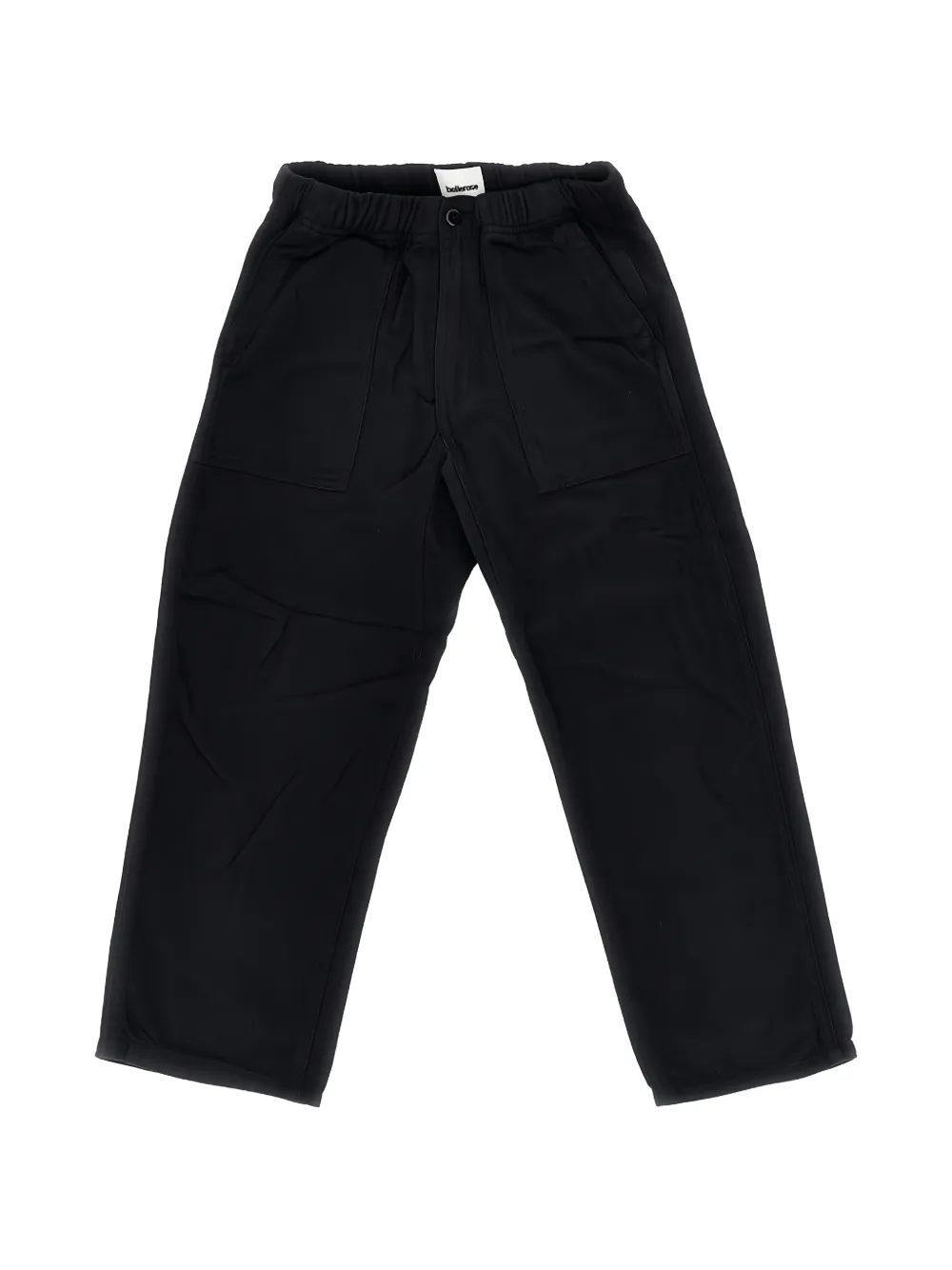 Bellerose elasticated-waist patch-pocket trousers - Blu