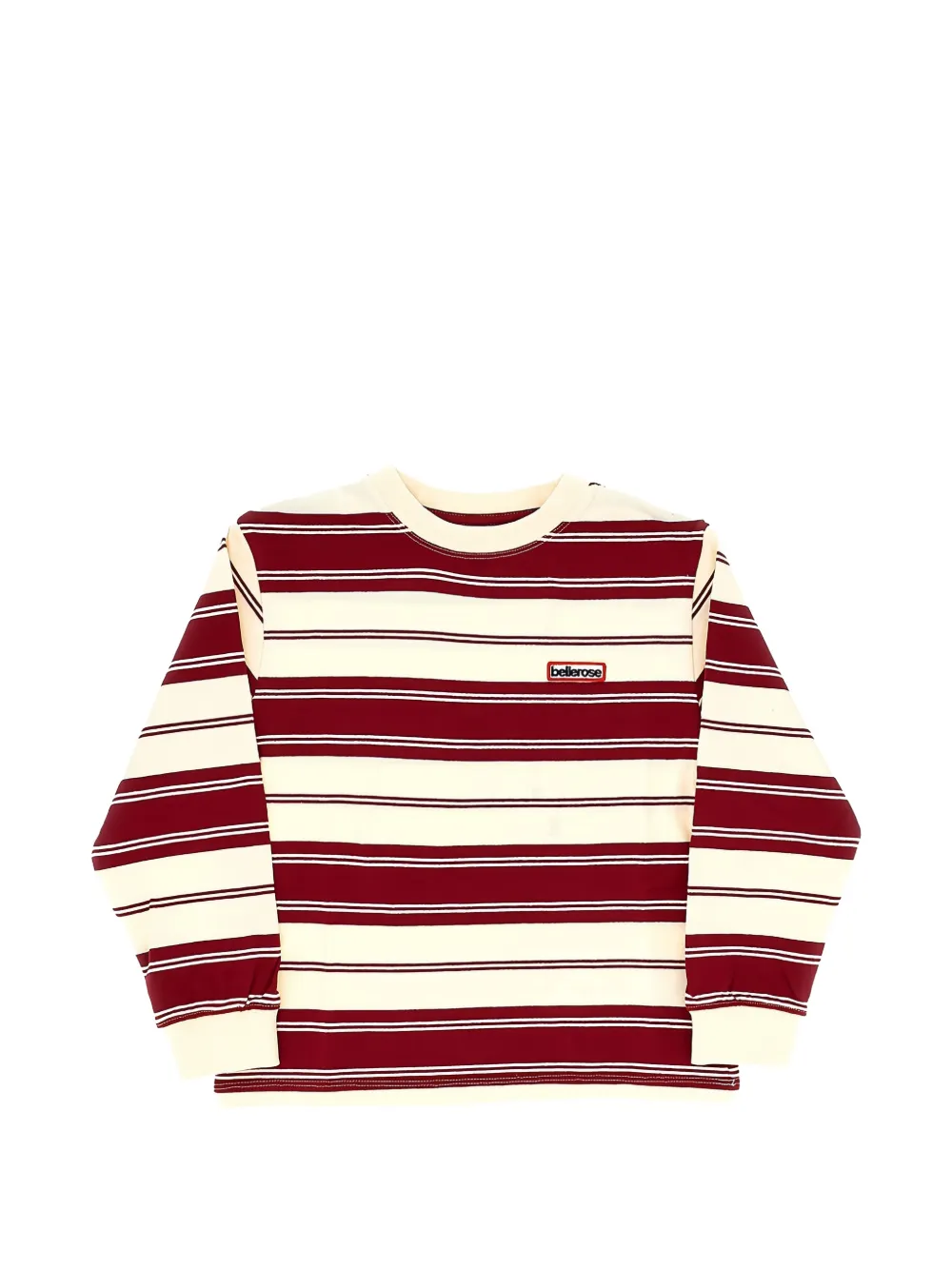 Bellerose Kids Gestreept T-shirt Rood