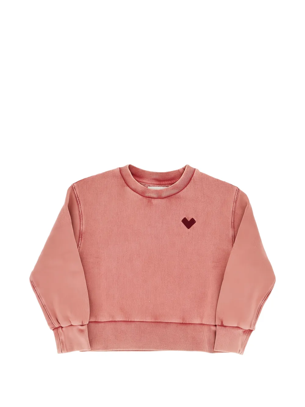 Bellerose sweat Fanzi à encolure ras du cou et logo brodé - Rouge Bellerose sweat Fanzi à encolure ras du cou et logo brodé - Rouge