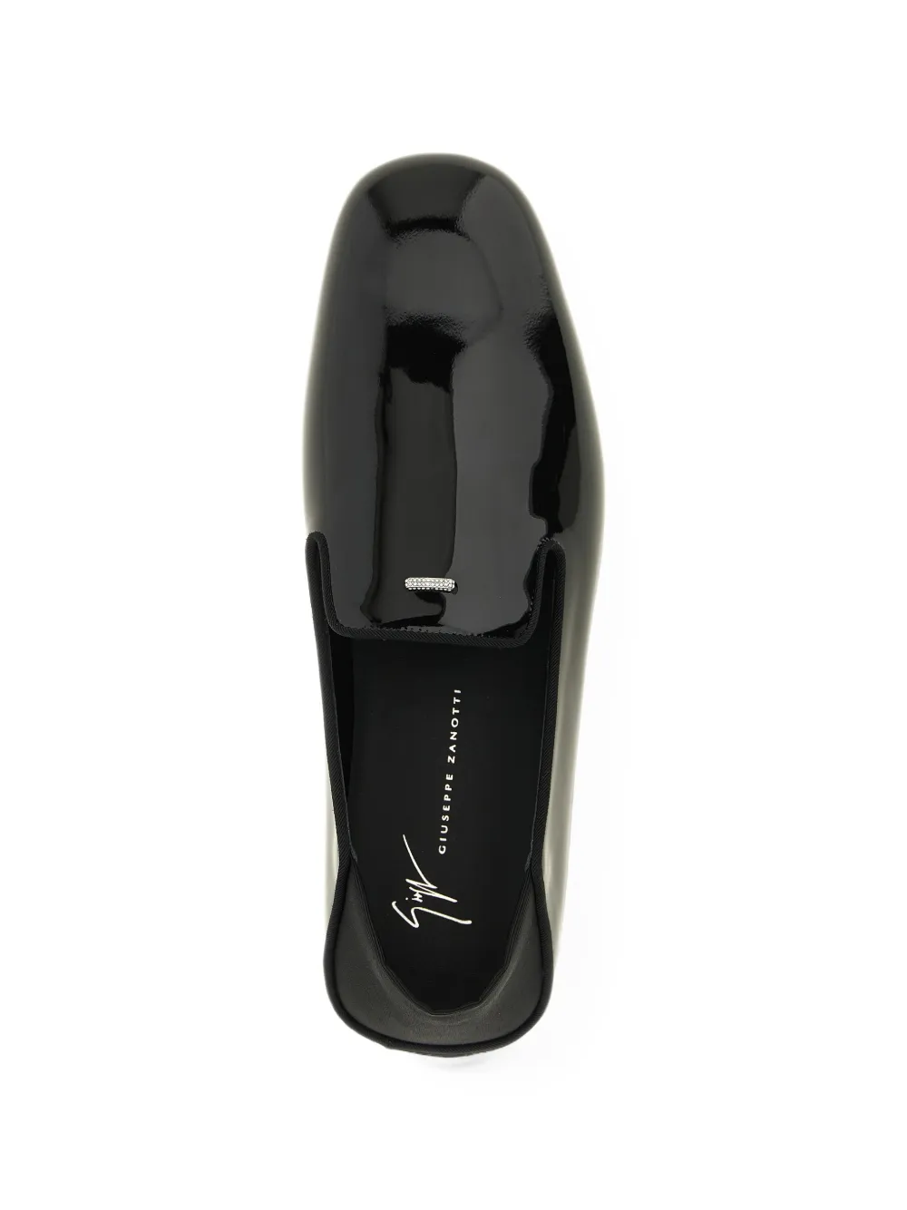 Giuseppe Zanotti Lucky crystal-embellished loafers Zwart