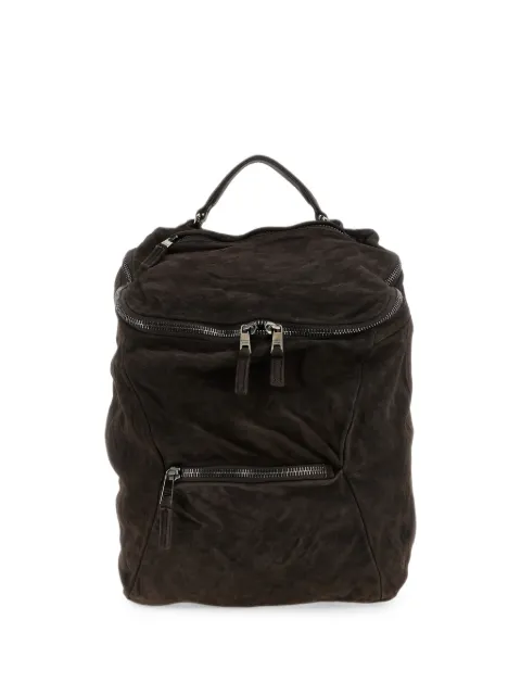 Giorgio Brato wrinkled leather backpack