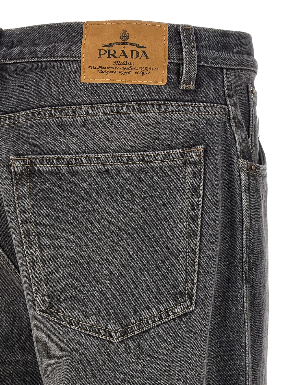 Prada Denim jeans Zwart