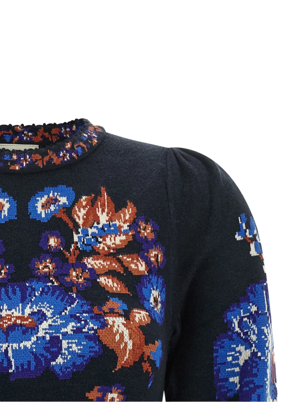 FARM Rio Bow Garden top met bloemenprint Veelkleurig