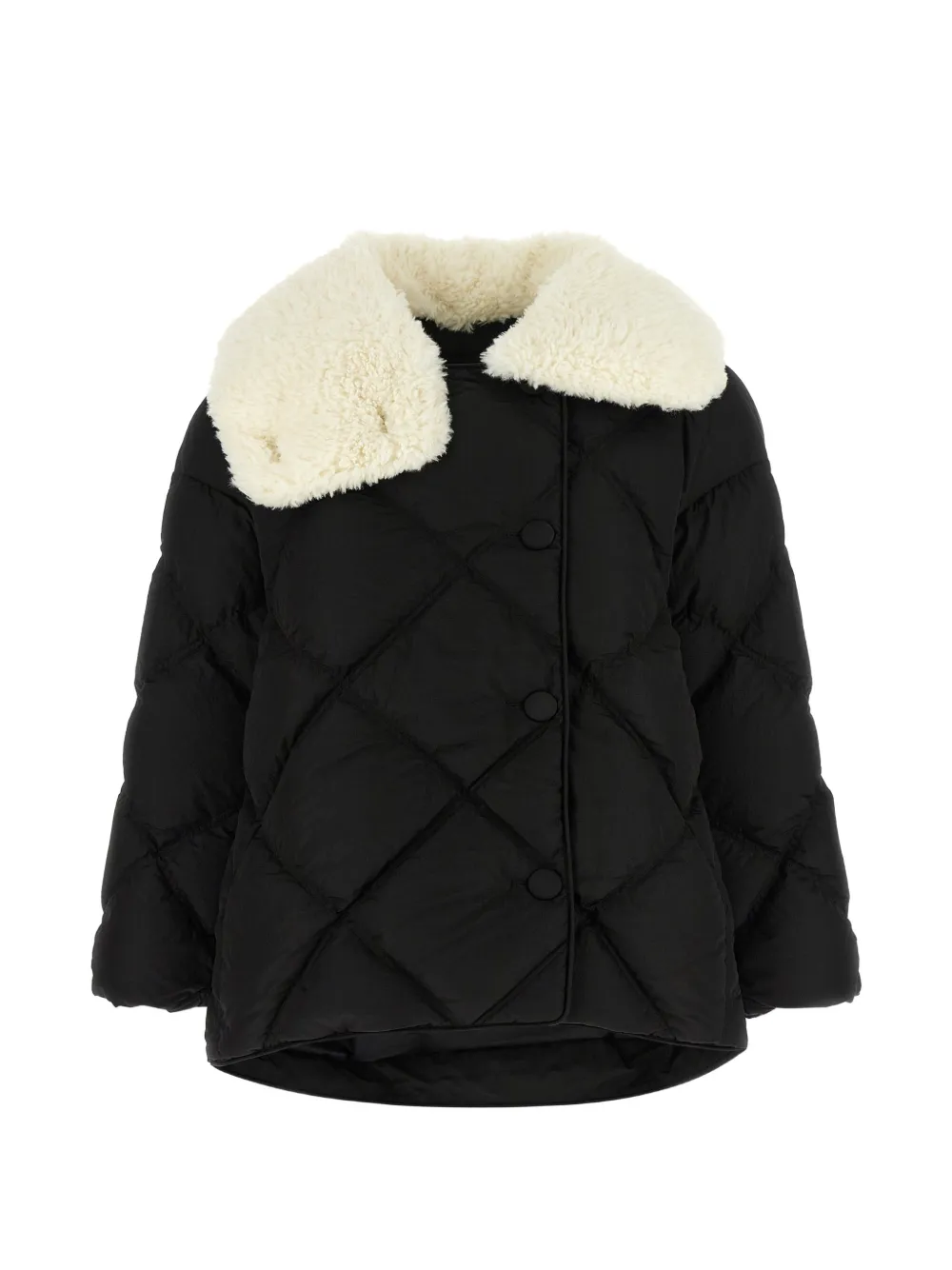 Ienki Ienki Shearling Queen quilted jacket