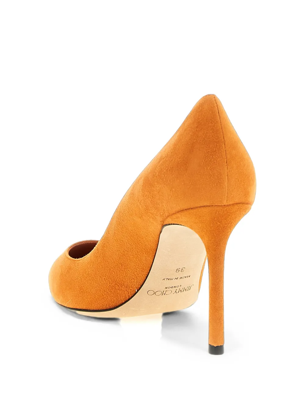 Jimmy Choo Romy suede pumps Oranje