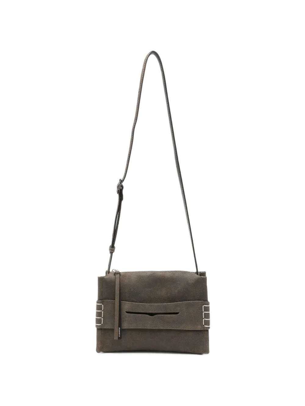 JW Anderson Loafer contrast-stitch leather tote bag