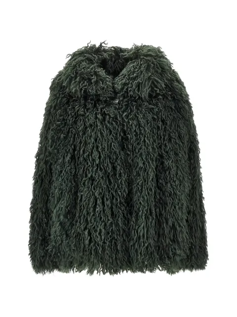 Emporio Armani Cappotto in shearling sintetico