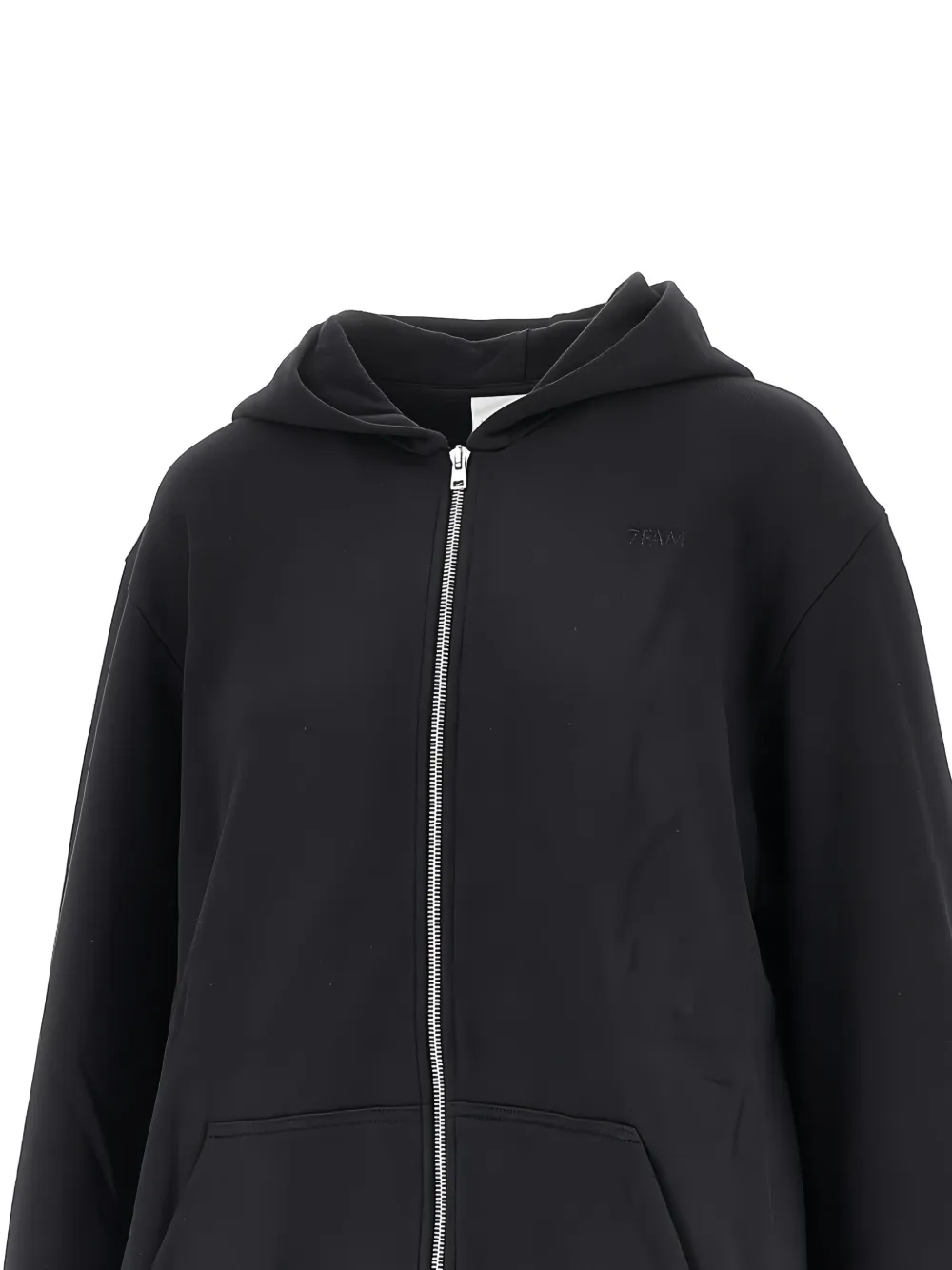 7 For All Mankind Cape met capuchon Zwart