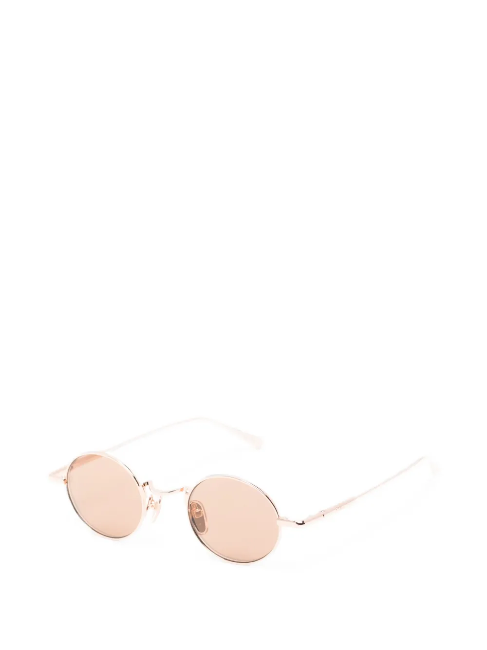 Chloé Eyewear Zonnebril met rond montuur Goud
