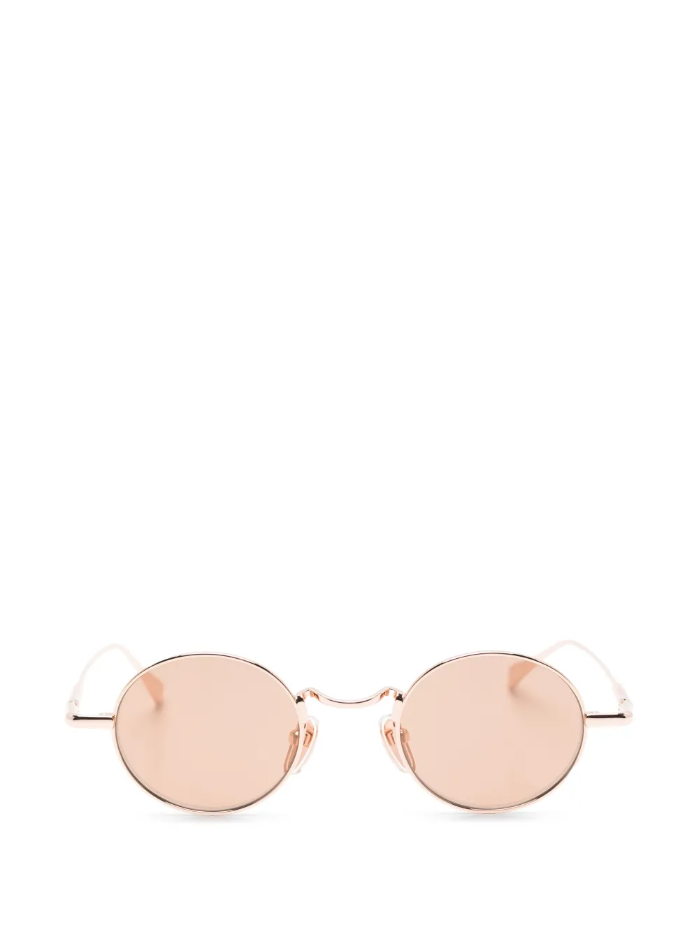 Chloé Eyewear Zonnebril met rond montuur Goud