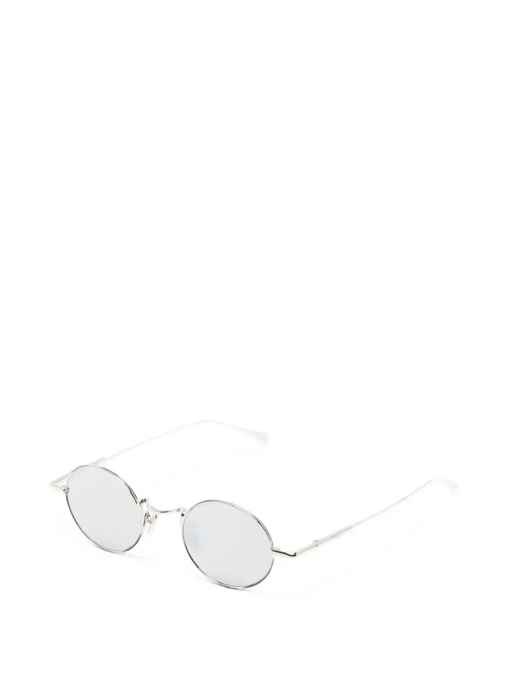 Chloé Eyewear Zonnebril met rond montuur Zilver