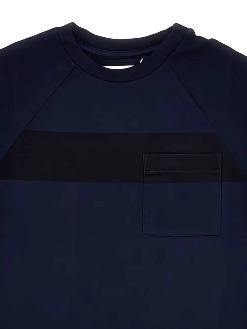 Bellerose Kids T-shirt met raglanmouwen en vlakken Blauw