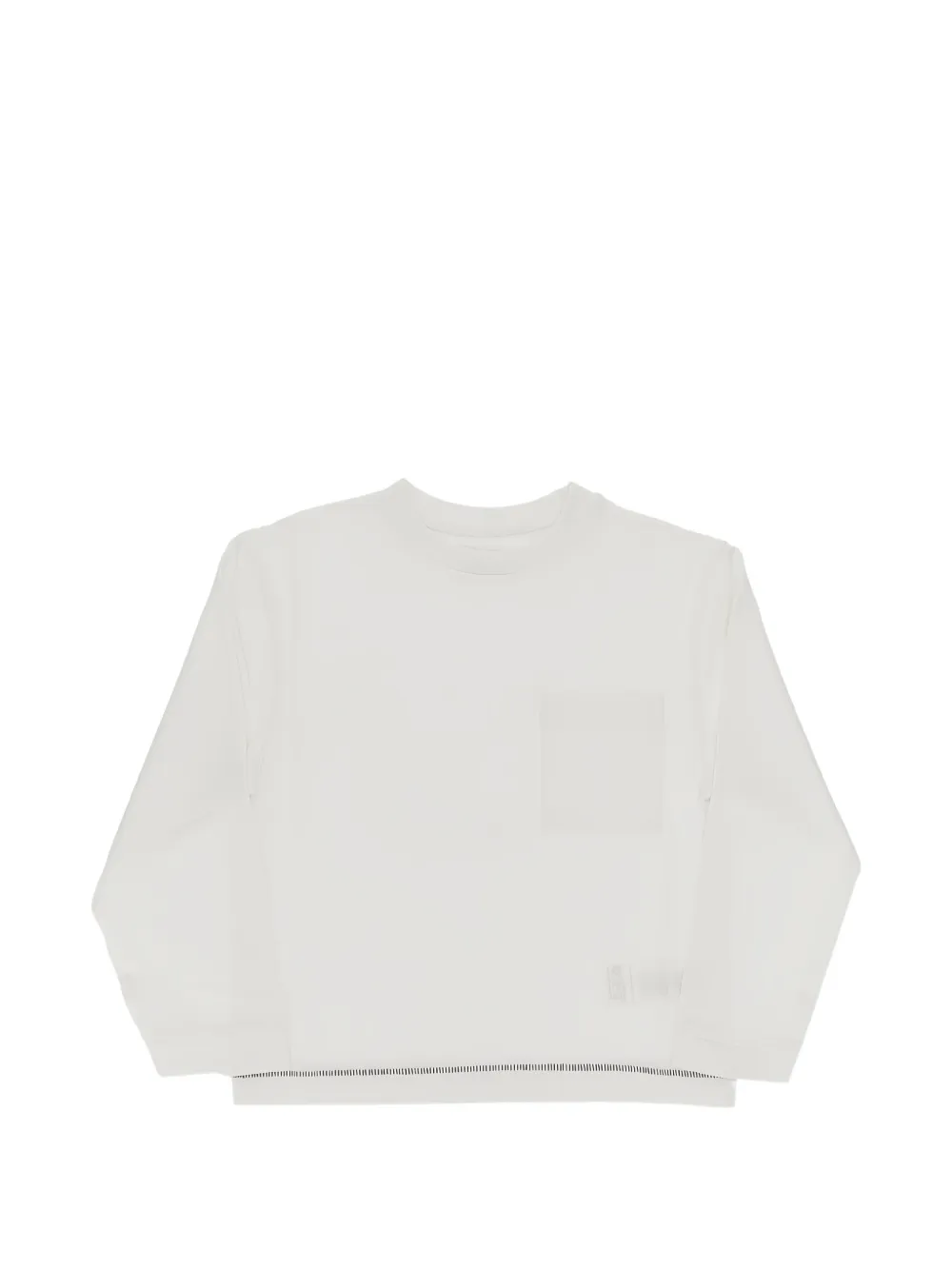 Bellerose Kids T-shirt met borstzak Wit