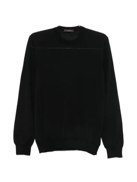 Zanone crew-neck long-sleeve sweater
