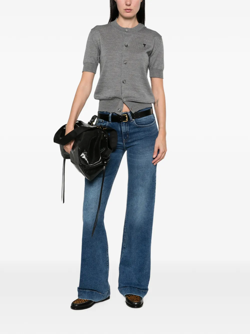 LOIS JEANS Lorna jeans met logopatch Blauw