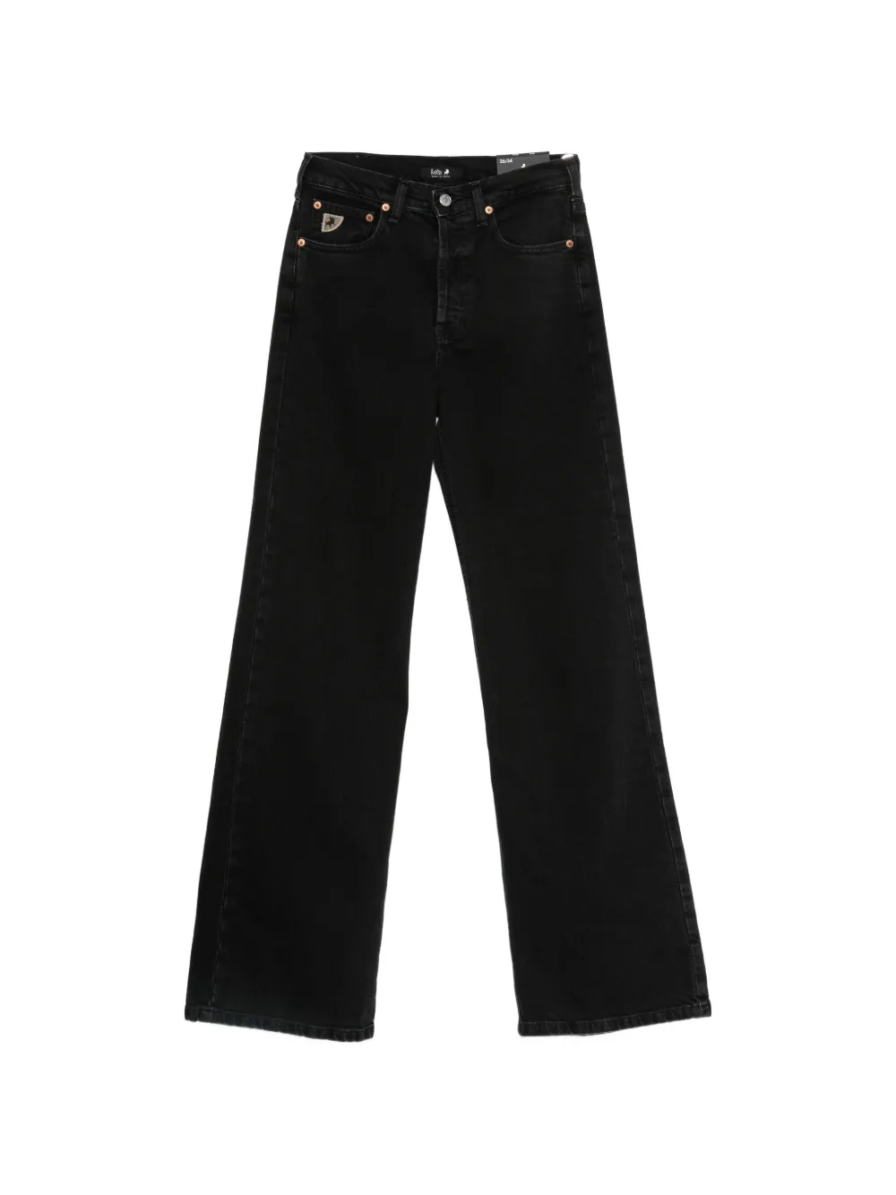 LOIS JEANS Lindsay wide-leg jeans - Nero