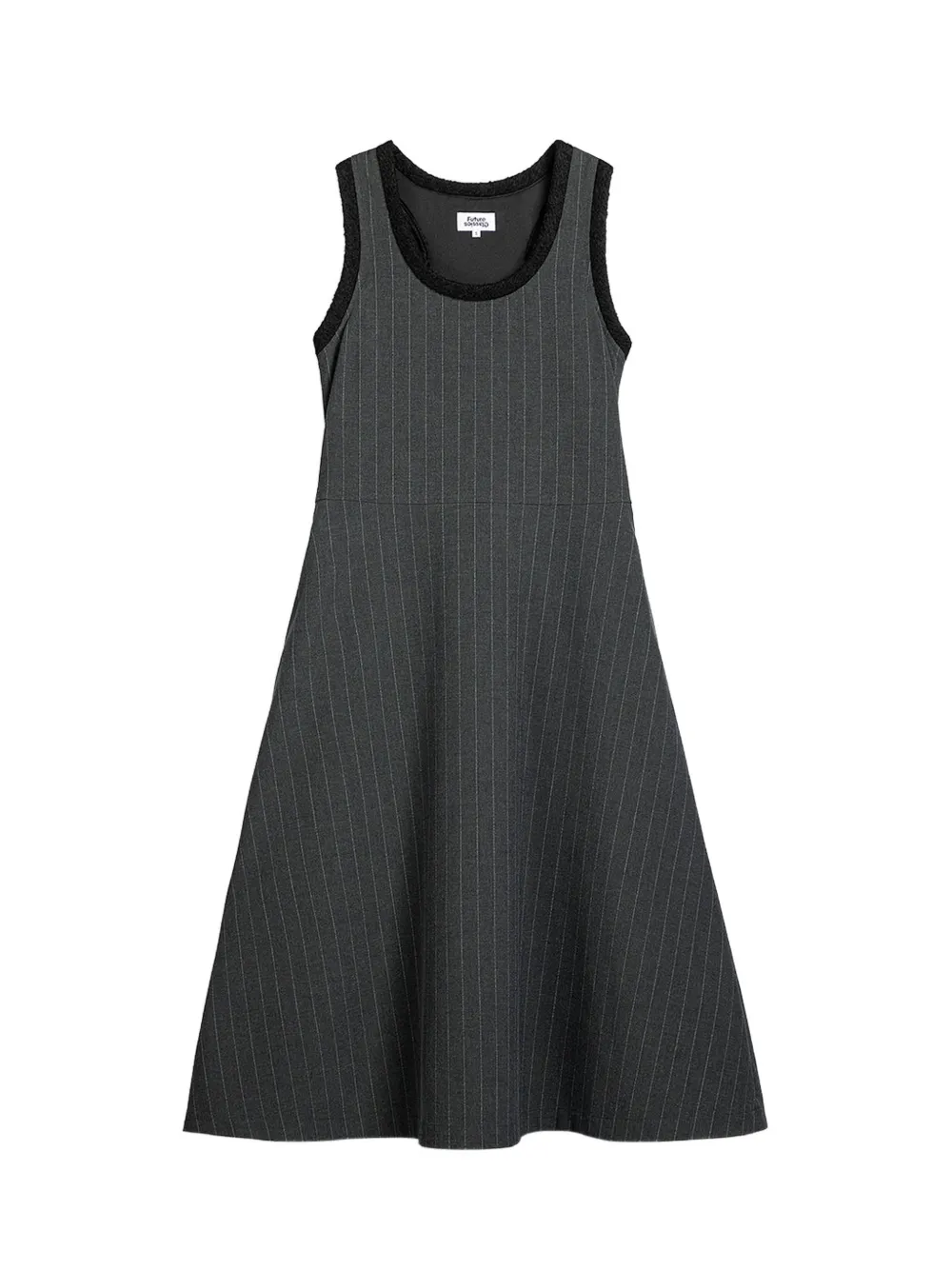 Future Classics Gestreepte jurk Grijs
