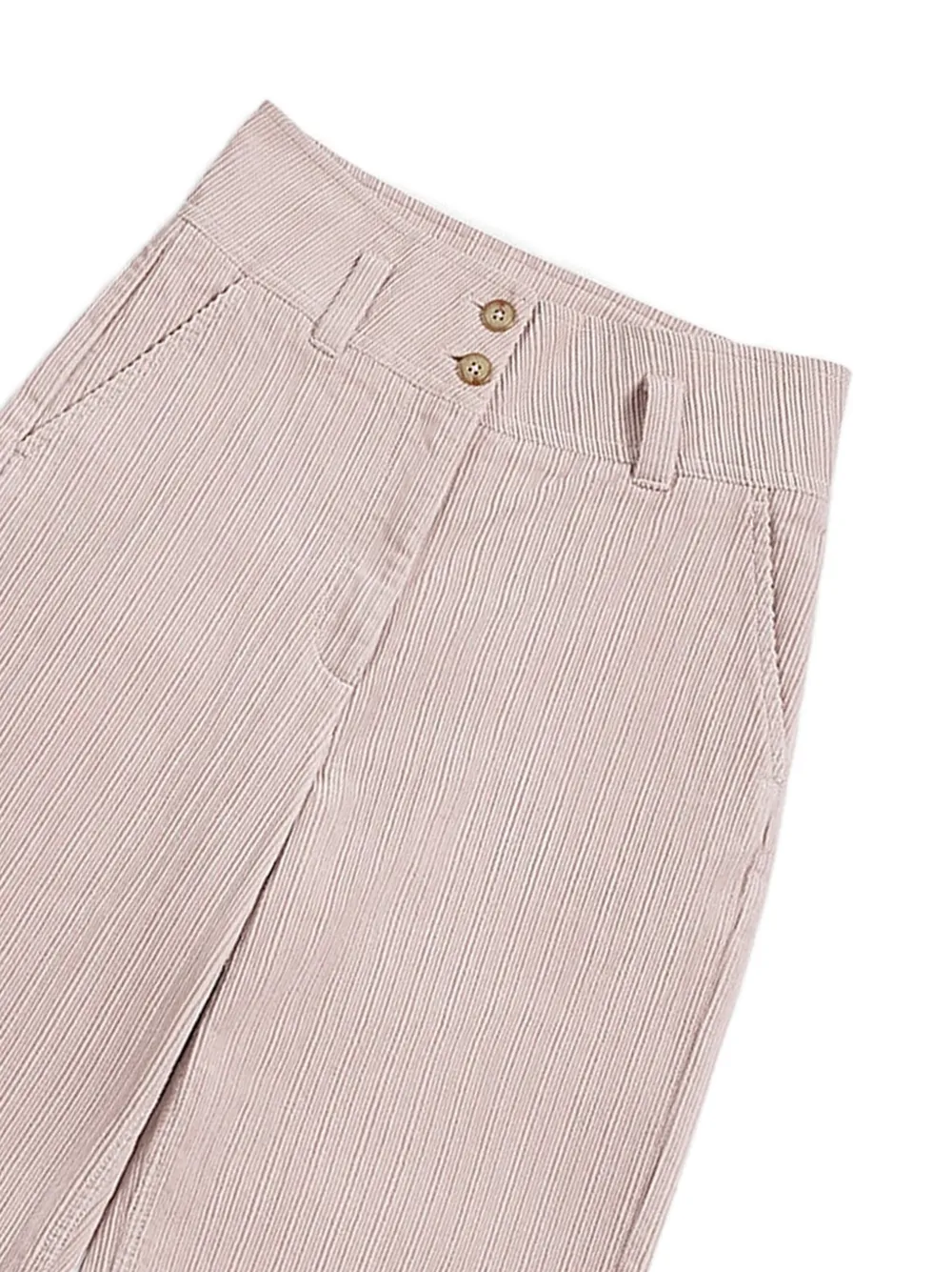 Future Classics Ribfluwelen broek Roze