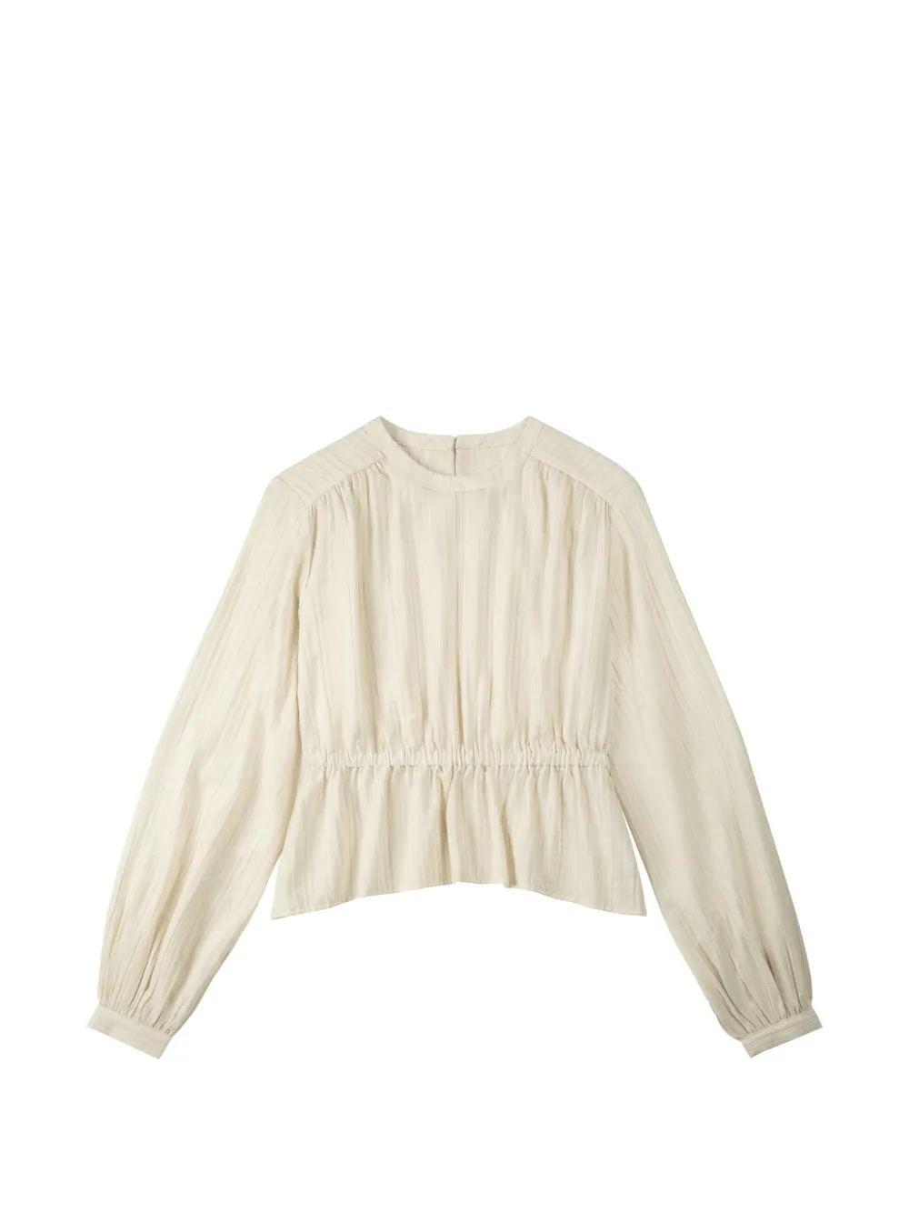Future Classics Blusa con arricciatura - Bianco