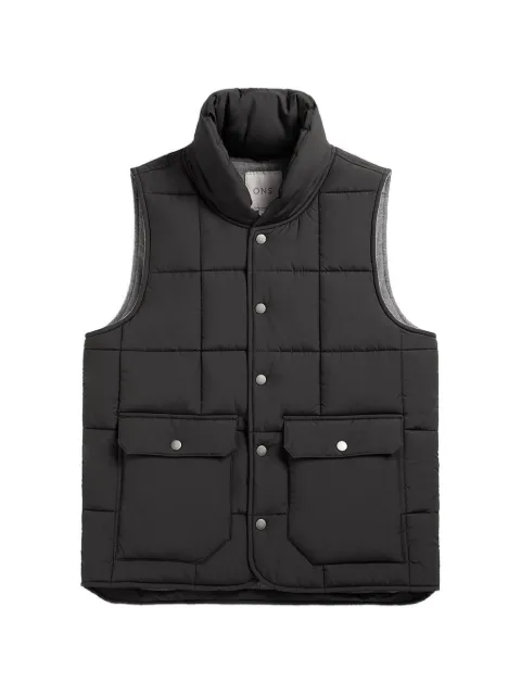 O.N.S Raul reversible quilted gilet