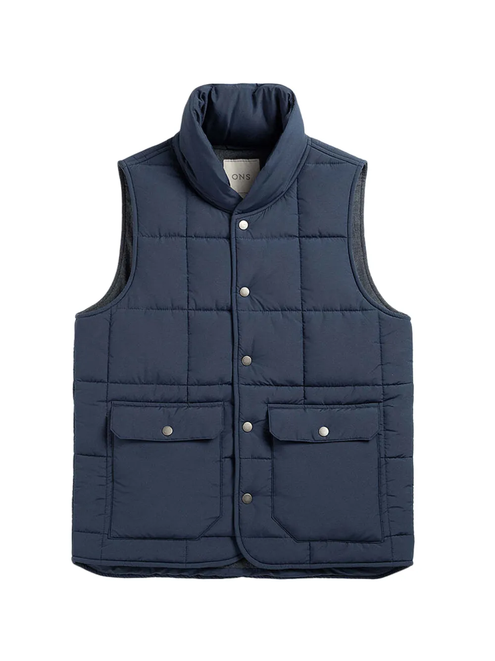 O.N.S Raul reversible quilted gilet