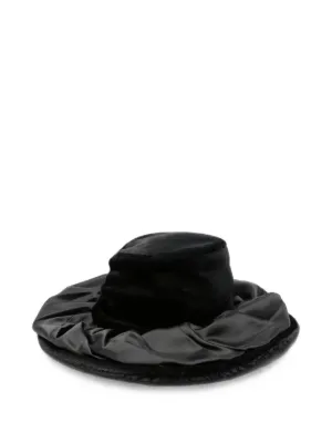 Comme Des Garçons ラッフル ハット | ブラック | FARFETCH JP