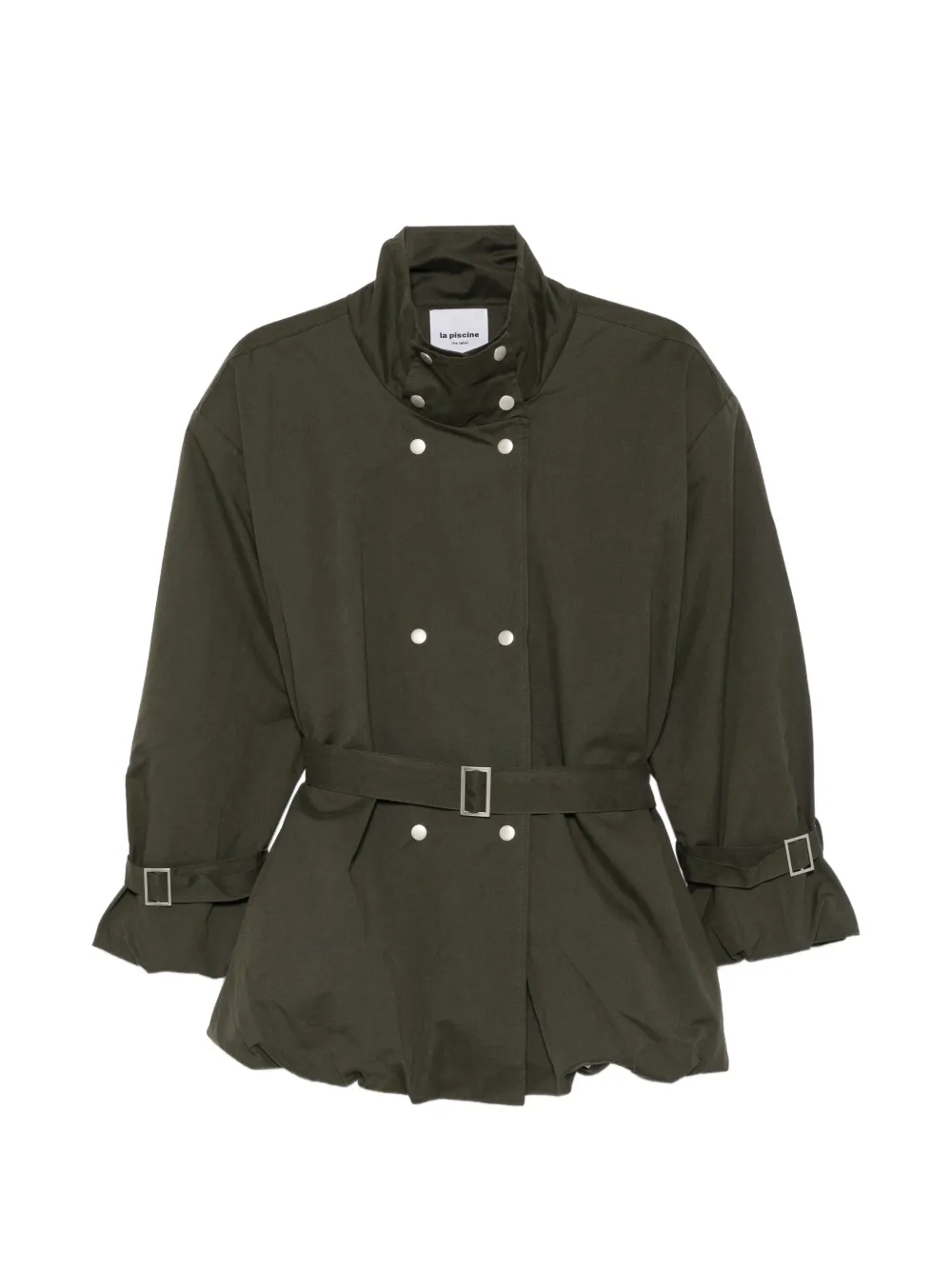La Piscine belted double-breasted jacket