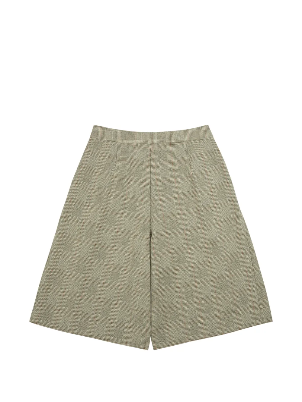 Future Classics Geruite shorts Groen