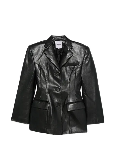La Piscine structured-shoulder blazer