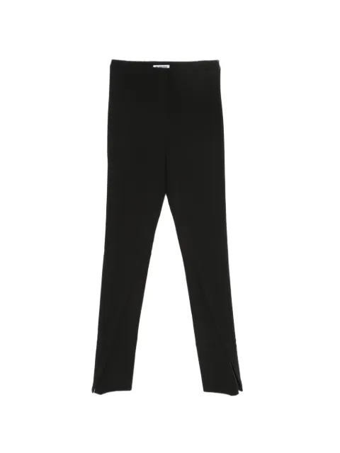La Piscine split-hem trousers