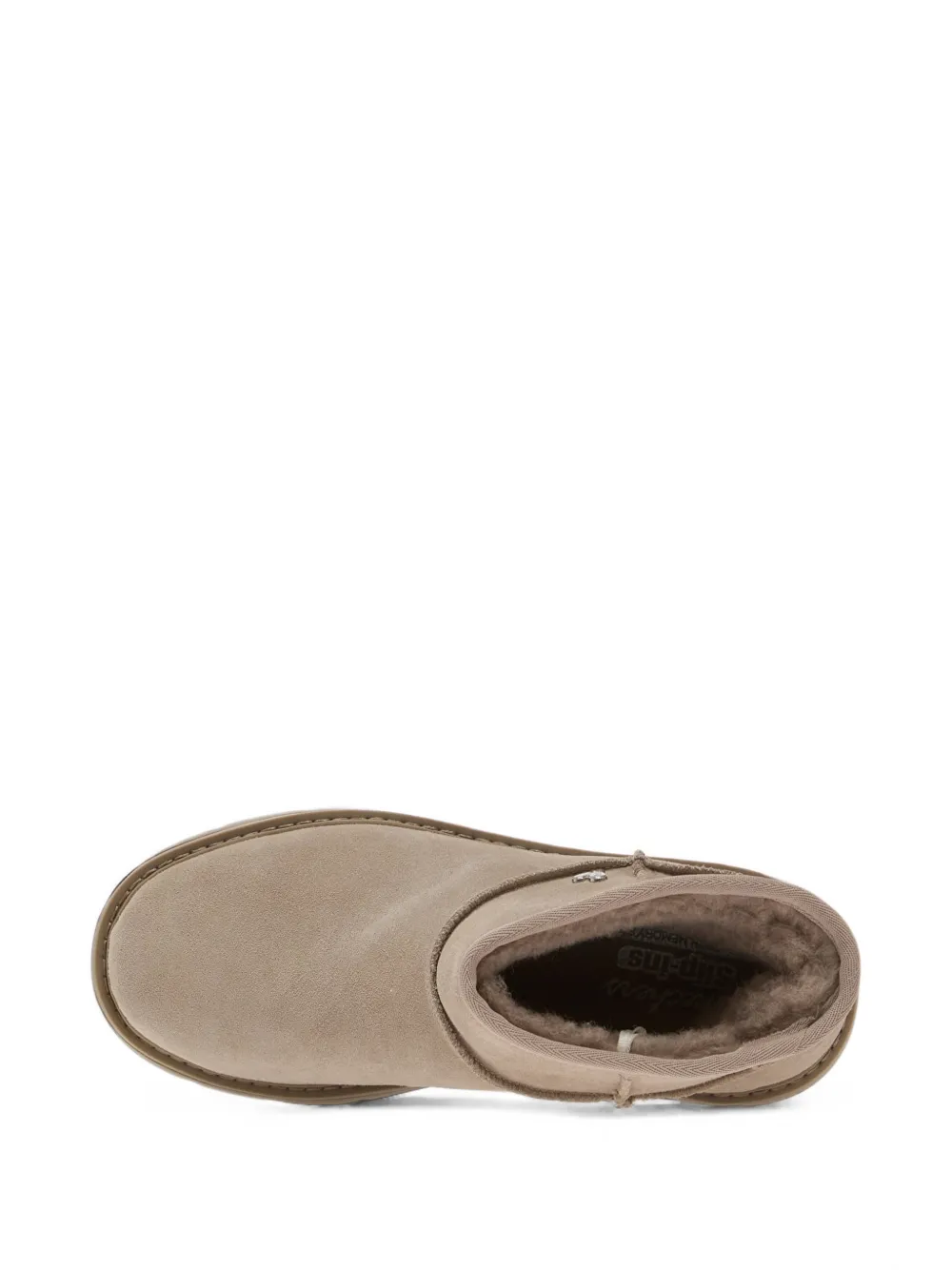 Skechers Keepsakes Cozy heart-motif ankle boots Beige
