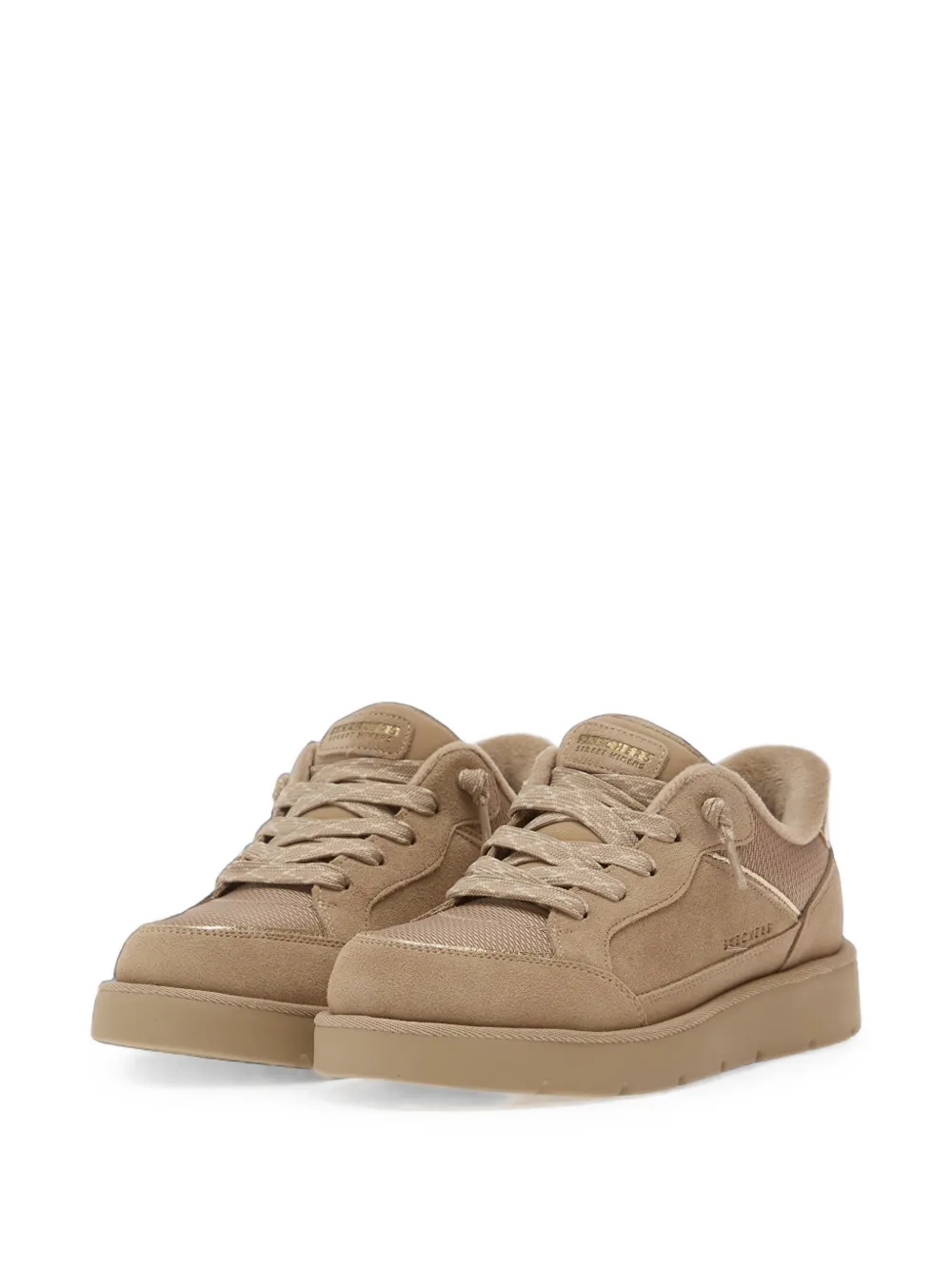 Skechers Keepsakes Cozy lace-up sneakers Beige