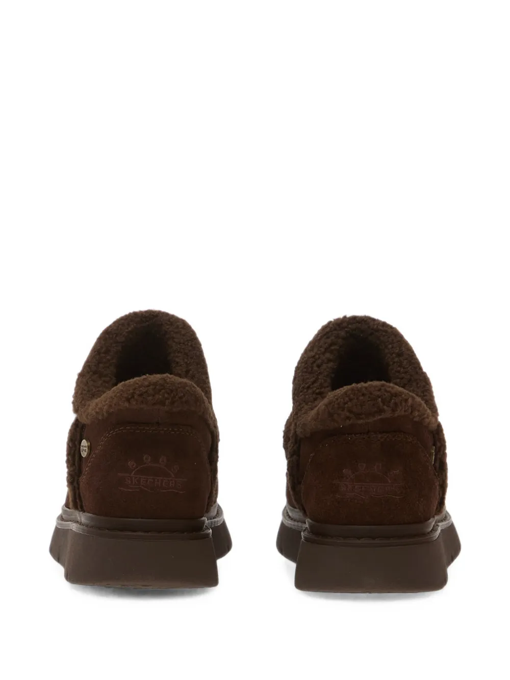 Skechers Keepsakes Lite shearling-trim sneakers Bruin