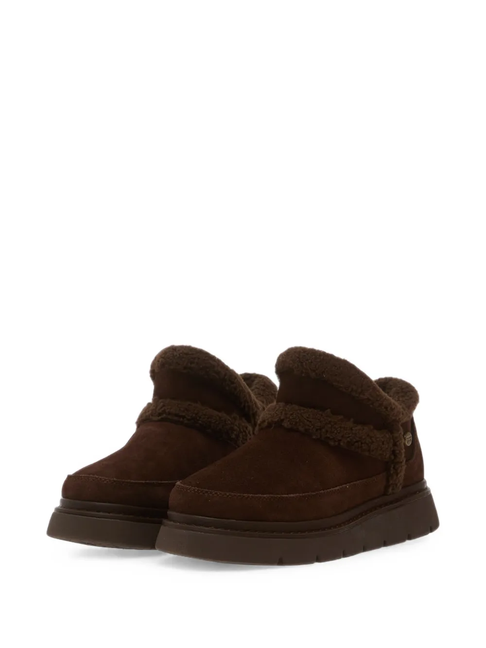 Skechers Keepsakes Lite shearling-trim sneakers Bruin
