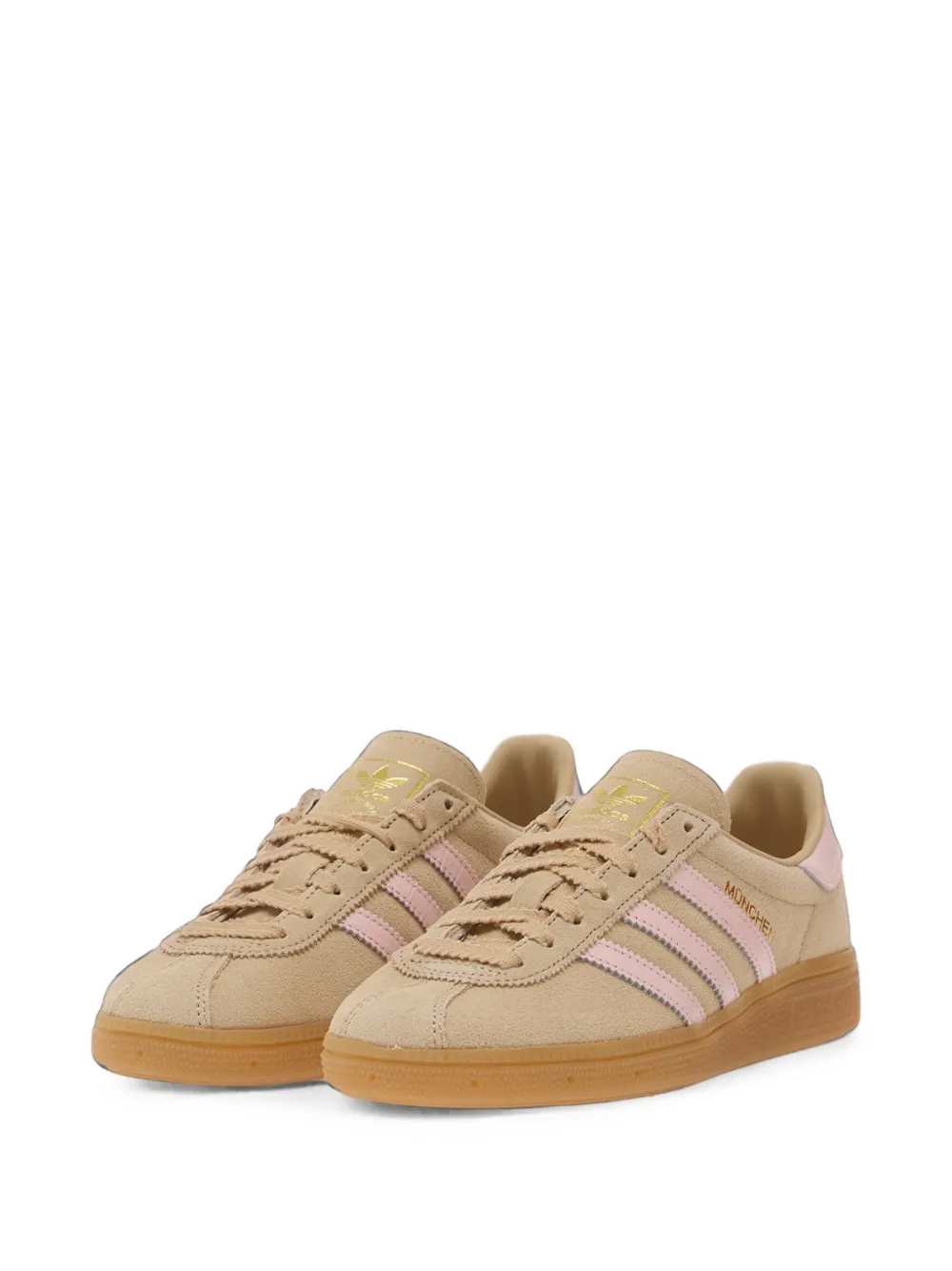 adidas Muenchen lace-up sneakers Beige