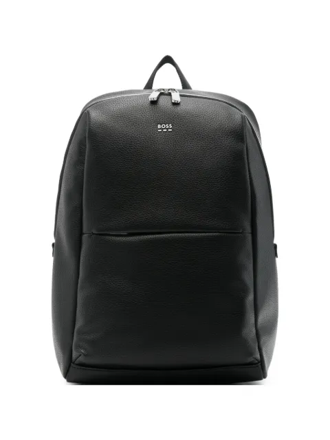 BOSS pebbled backpack