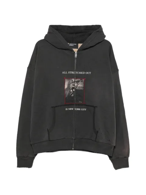 Enfants Riches Déprimés graphic-print distressed hoodie