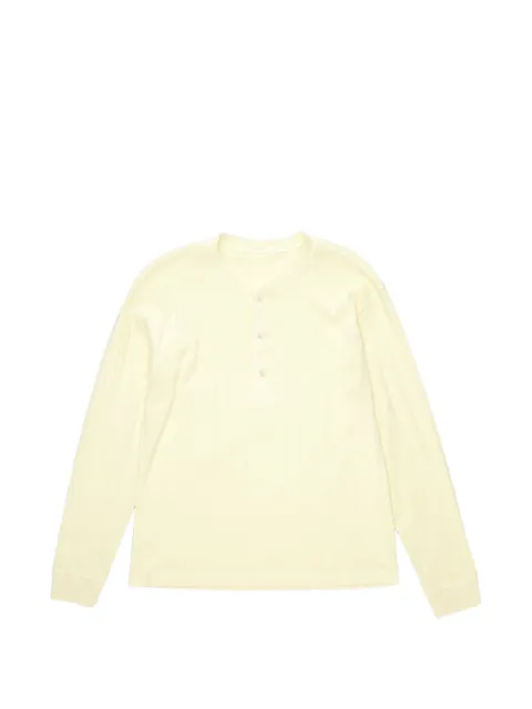 Fortela Amish ribbed Serafino T-shirt