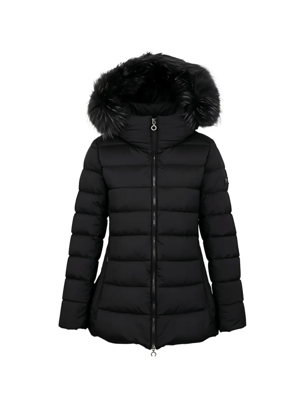 Tatras faux-fur trim padded coat