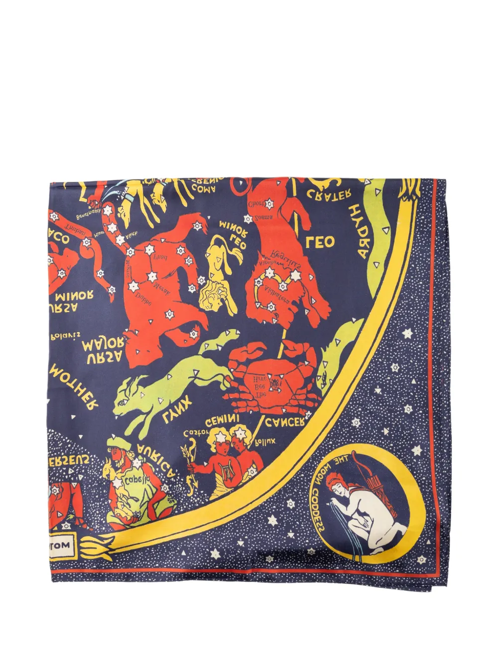 MOTHER It Up Cosmos-print scarf