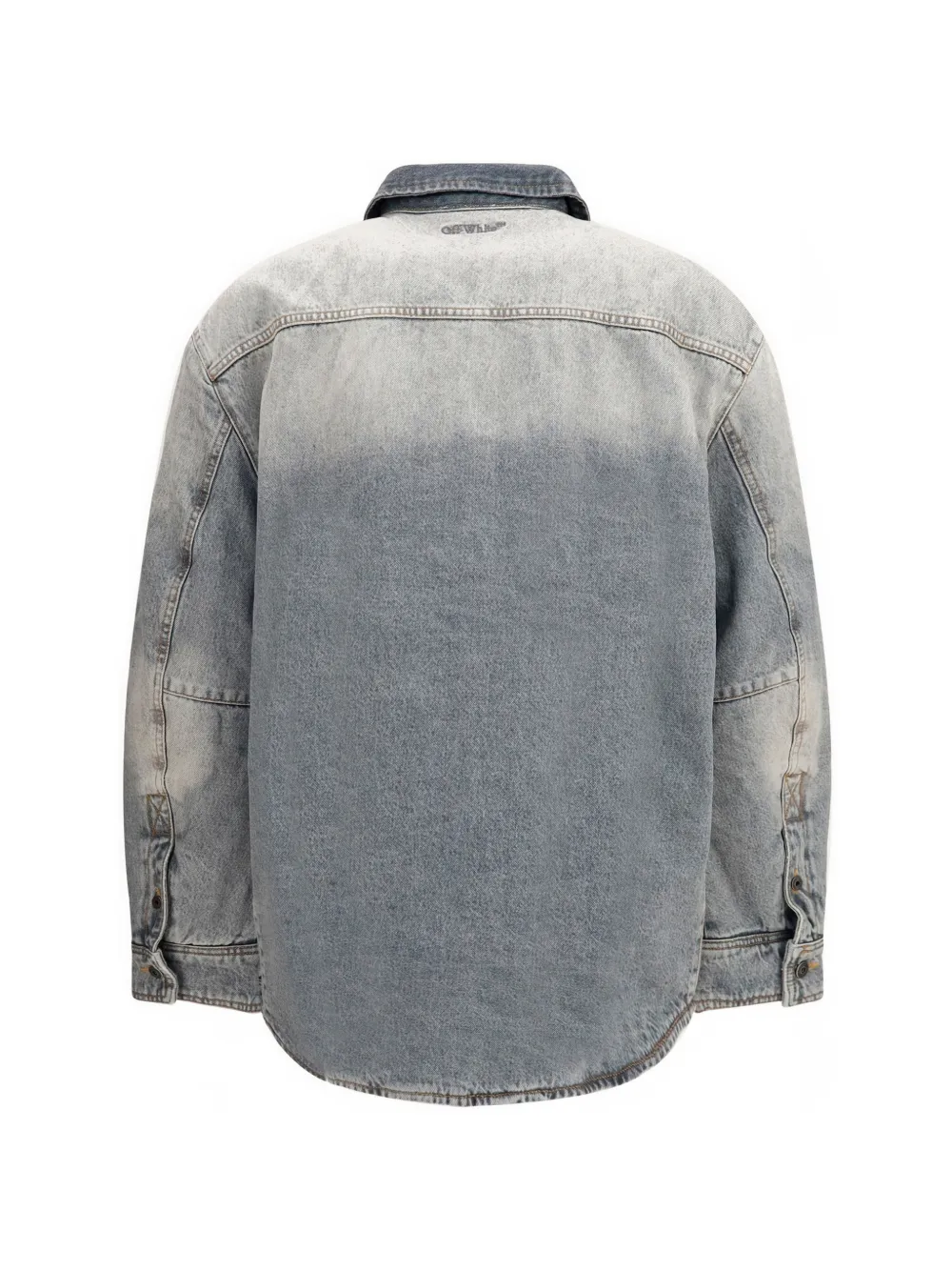 Off-White Bookish denim jack Grijs